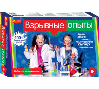 Взрывные опыты - Набор для экспериментов 12114023Р  Взрывные опыты - Набор для экспериментов 12114023Р