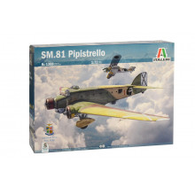 Сборная модель Итальянский бомбардировщик SM.81 Pipistrello (1:72) 1388 Italeri