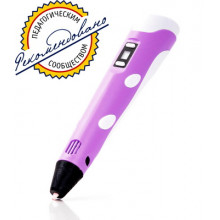 3D ручка Spider Pen PLUS с ЖК дисплеем, фиолетовая 2300F 3D ручка Spider Pen PLUS с ЖК дисплеем, фиолетовая 2300F