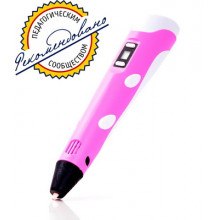 3D ручка Spider Pen PLUS с ЖК дисплеем, розовая 2400P 3D ручка Spider Pen PLUS с ЖК дисплеем, розовая 2400P