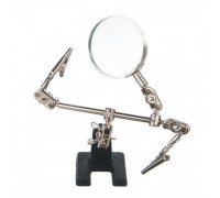 Зажим для 3Динга "Третья рука" с лупой 3hand