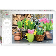 Мозаика "puzzle" 560 "Весенние цветы" 78097 