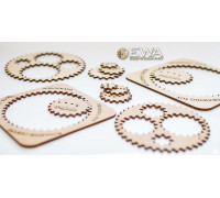 Деревянный конструктор Ewa "Спирограф из дерева" SPIROGRAPH