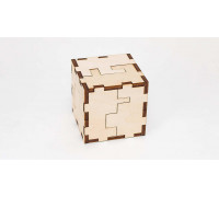 Деревянный конструктор Ewa "Куб 3D"
