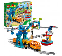 LEGO DUPLO 10875 Конструктор ЛЕГО ДУПЛО Грузовой поезд