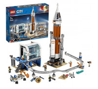 LEGO City 60228 Конструктор ЛЕГО Ракета для запуска в далекий космос и пульт управления запуском