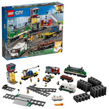 LEGO City 60198 Конструктор ЛЕГО Город Товарный поезд