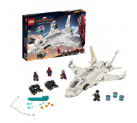 LEGO Super Heroes 76130 Конструктор ЛЕГО Супер Герои Реактивный самолёт Старка и атака дрона