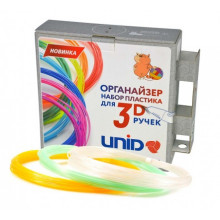 Набор пластика для 3D ручек PLA-"F3" (по 10м. 3 цвета в коробке) ORG-PLAF3