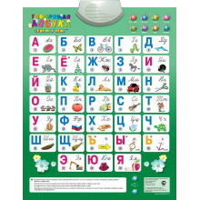 Звуковой плакат Знаток "Говорящая Азбука" 2009г. PL-08-NEWru