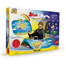 Двухсторонний звуковой коврик Знаток "День и Ночь" SLW9820 Двухсторонний звуковой коврик Знаток "День и Ночь" SLW9820