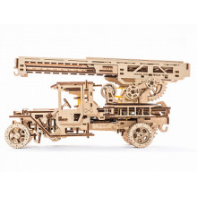 3D пазл Ugears "Пожарная машина" 022