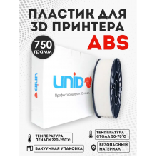 Катушка UNID ABS пластика 750гр. (натуральный) ABS1-15 Катушка UNID ABS пластика 750гр. (натуральный) ABS1-15