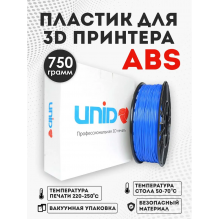 Катушка UNID ABS пластика 750гр. (синий) ABS1-4 Катушка UNID ABS пластика 750гр. (синий) ABS1-4