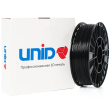 Катушка PETG пластика для 3Д принтера UNID 1,75 мм 800гр, цвет Черный PETG0802 Unid, РФ, Россия Катушка PETG пластика для 3Д принтера UNID 1,75 мм 800гр, цвет Черный PETG0802 Unid, РФ, Россия