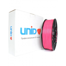 Катушка PETG пластика для 3Д принтера UNID 1,75 мм 800гр, цвет Розовый PETG0807 Unid, РФ, Россия Катушка PETG пластика для 3Д принтера UNID 1,75 мм 800гр, цвет Розовый PETG0807 Unid, РФ, Россия