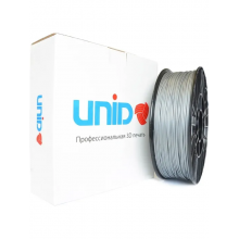 Катушка PETG пластика для 3Д принтера UNID 1,75 мм 800гр, цвет Серый PETG0811 Unid, РФ, Россия Катушка PETG пластика для 3Д принтера UNID 1,75 мм 800гр, цвет Серый PETG0811 Unid, РФ, Россия