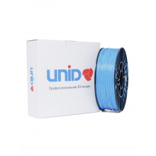 Катушка PETG пластика для 3Д принтера UNID 1,75 мм 800гр, цвет Голубой PETG0814 Unid, РФ, Россия Катушка PETG пластика для 3Д принтера UNID 1,75 мм 800гр, цвет Голубой PETG0814 Unid, РФ, Россия