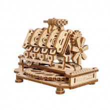 3D модель Двигатель V8 Wooden City 316 3D модель Двигатель V8 Wooden City 316