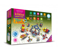 Удивительный конструктор ЗНАТОК-Klikko Чудо ФИГУРЫ 43в1 (102 детали) 70201 Знаток, Россия