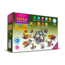 Удивительный конструктор ЗНАТОК-Klikko Чудо ФИГУРЫ 43в1 (102 детали) 70201 Знаток, Россия