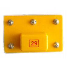 №29 Усилитель мощности желтая ИС для конструктора ЗНАТОК znat29 Знаток, Россия