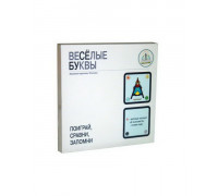 "Веселые буквы" набор из 33 звуковых карточек ZP-40094