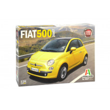 Сборная модель Автомобиль Fiat 500 (2007) (1:24) 3647 Italeri Сборная модель Автомобиль Fiat 500 (2007) (1:24) 3647 Italeri