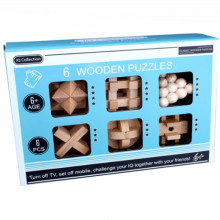 Набор деревянных головоломок Wooden Puzzles 6 ST15333