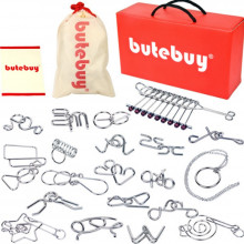 Набор металлических головоломок Butebuy 20 ST15335
