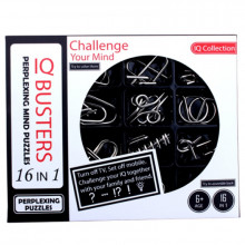 Набор металлических головоломок IQ Boosters 16 ST9294