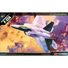 Сборная модель: Air Dominance Fighter F-22A,  (2010) 1:72 12423 Academy