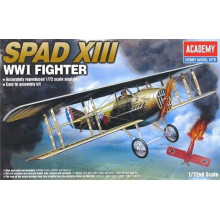 Сборная модель: Spad XIII,  (2004) 1:72 12446 Academy (Корея)