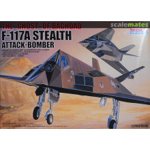 Сборная модель: F-117A Stealth Attack-Bomber,  (1996) 1:72 12475 Academy