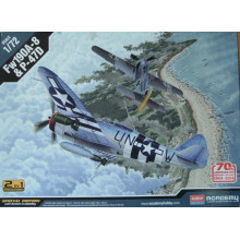 Набор сборных моделей: Fw190A-8, P-47D,  (2014) 1:72 12513 Academy