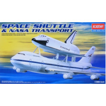 Сборная модель: Space Shuttle NASA Transport,  (2013) 1:288 12708 Academy