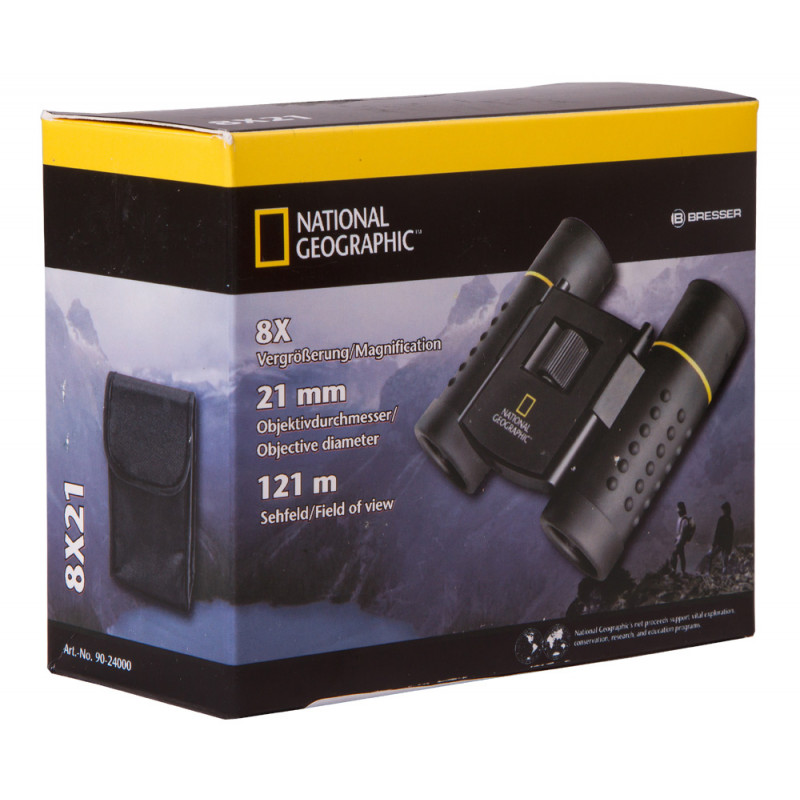 Бинокль National Geographic 8x21 69346 Bresser