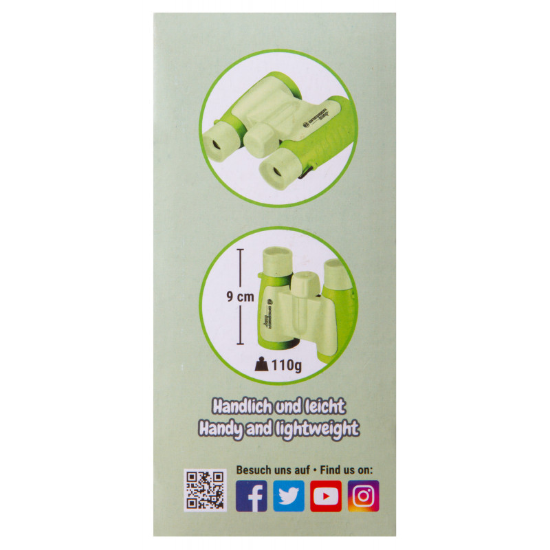 Бинокль детский Junior 3x30, зеленый 75756 Bresser