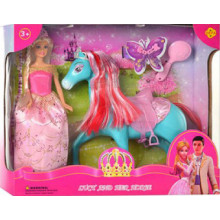 Кукла с лошадкой 8209 Defa