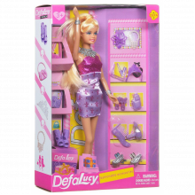 Кукла Lucy "Модница", с обувью и аксессуарами 8233 Defa