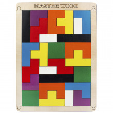 Головоломка "Логический пазл Монтессори" DPG Мастер Вуд