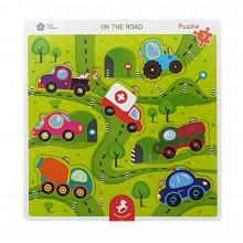 Деревянный пазл "Транспорт" PV1 Мастер Вуд