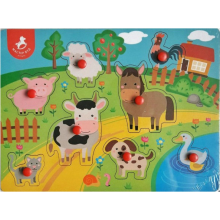 Деревянный пазл "Ферма" PV8 Мастер Вуд