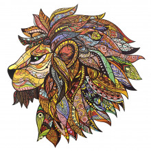 Деревянный пазл "лев", 100 деталей WPLD Мастер Вуд