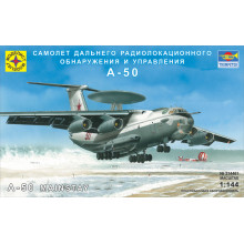 Сборная модель: Самолет дальнего радиолокационного обнаружения и управления А-50 (1:144) 214461 Моделист