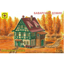 Сборная модель: Баварский домик (1:120) 412001 Моделист
