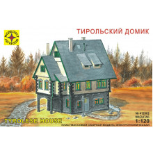 Сборная модель: Тирольский домик (1:120) 412002 Моделист