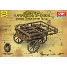 Сборная модель: Автомобиль с арбалетным приводом по проекту Леонардо да Винчи 600008 Моделист Сборная модель: Автомобиль с арбалетным приводом по проекту Леонардо да Винчи 600008 Моделист