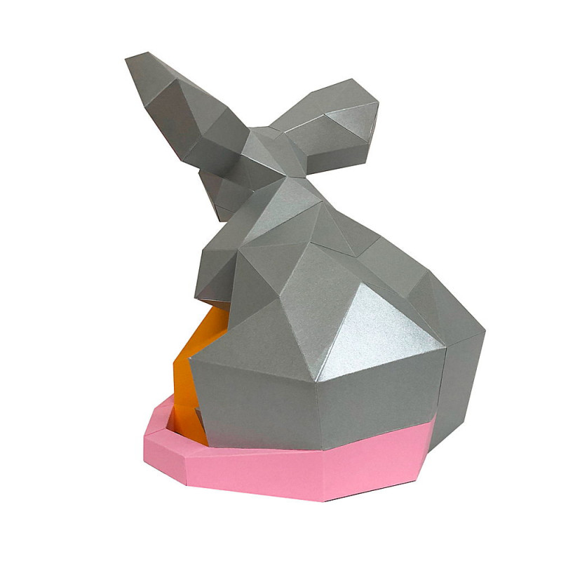 3D-конструктор Оригами фигура "Мышка с сыром" PP-2MOU-3SKP PAPERRAZ