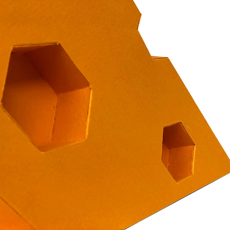 3D-конструктор Оригами фигура "Мышка с сыром" PP-2MOU-3SKP PAPERRAZ